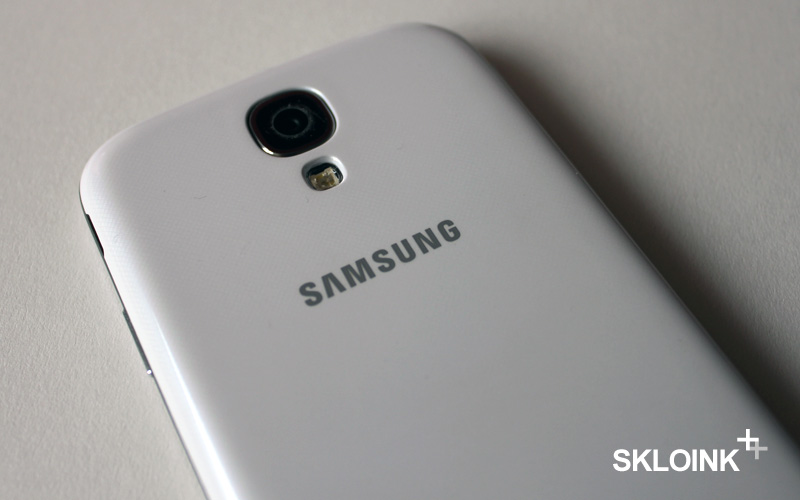 Samsung Galaxy S4 Achterkant