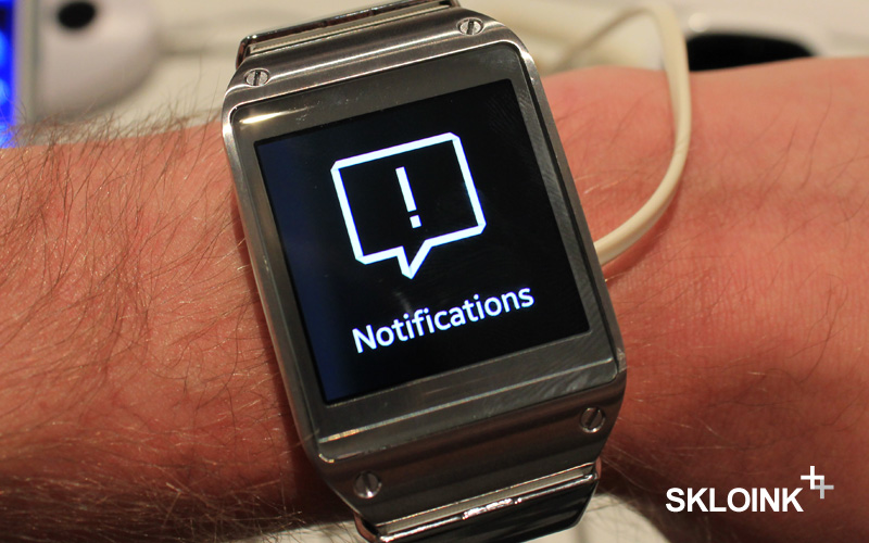 Samsung Galaxy Gear Notificaties